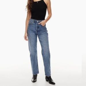 Aritzia Denim Forum Joni High Rise Loose jeans (26W/29L)